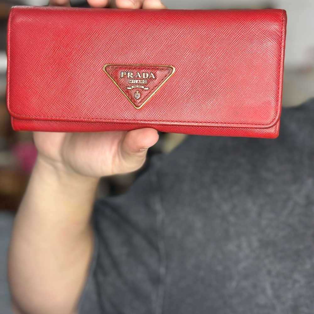Prada Long Zippy Wallet